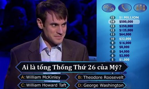 Mất triệu đôla vì câu hỏi gây ức chế của Ai là triệu phú