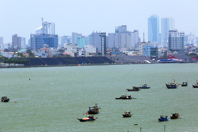 Khán đài 21.000 chỗ ngồi xem pháo hoa ở Đà Nẵng