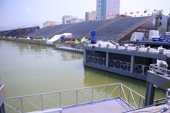 Khán đài 21.000 chỗ ngồi xem pháo hoa ở Đà Nẵng