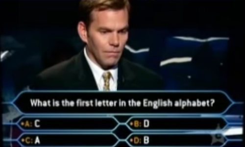 Mất triệu đôla vì câu hỏi gây ức chế của Ai là triệu phú