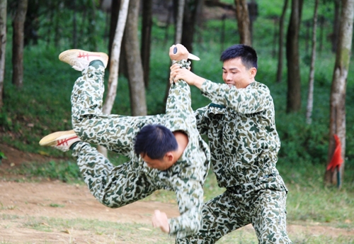 Những pha đối kháng của bộ đội đặc công