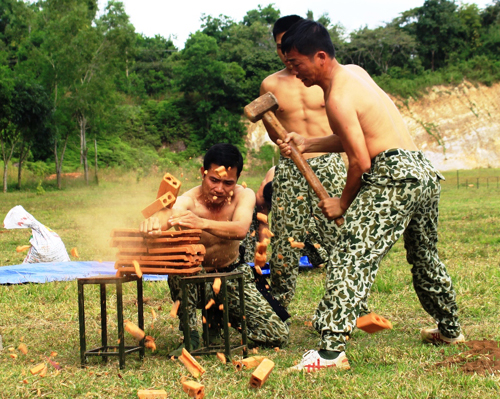 Những pha đối kháng của bộ đội đặc công