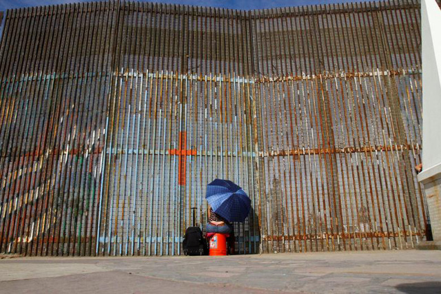 Biên giới Mỹ - Mexico trước khi ông Trump dựng tường ngăn cách