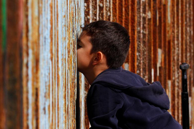 Biên giới Mỹ - Mexico trước khi ông Trump dựng tường ngăn cách