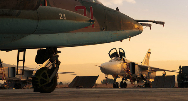 Nga rút một nửa số máy bay từ căn cứ không quân ở Syria