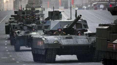 100 siêu tăng T-14 ra trận: Mỹ và đồng minh sốt vó?