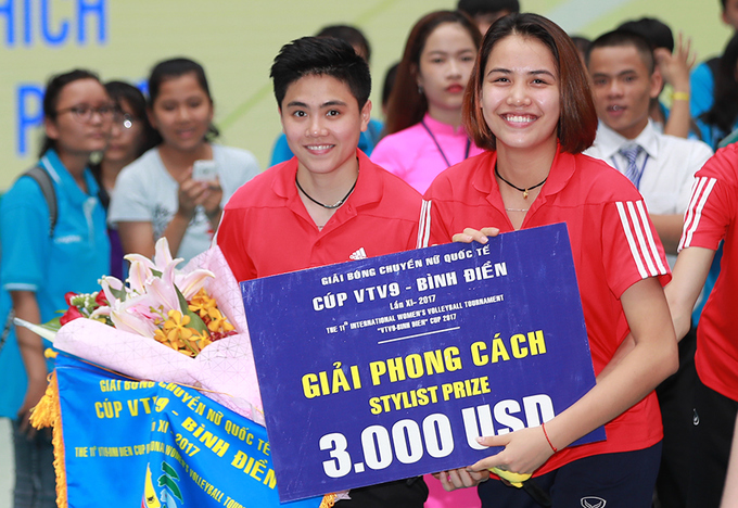 VĐV Kazakhstan trở thành Hoa khôi giải bóng chuyền nữ quốc tế