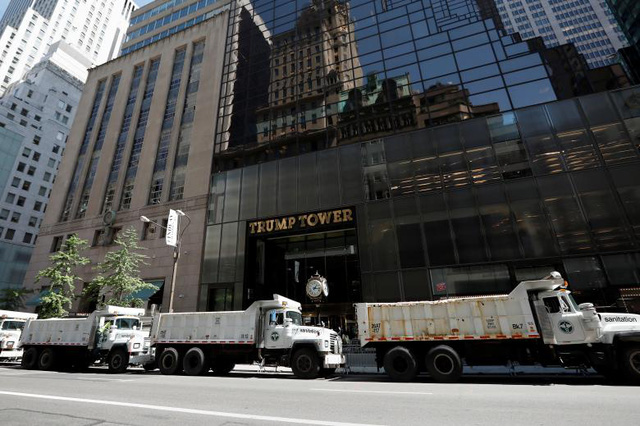 Ông Trump đối mặt làn sóng biểu tình ngay lần đầu trở lại New York