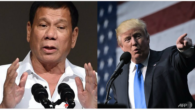 Ông Trump mời Tổng thống Philippines Duterte thăm Mỹ