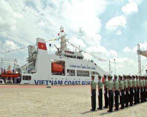 Hình ảnh tàu Cảnh sát biển Việt Nam tại Trung Quốc