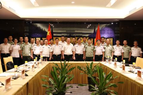 Hình ảnh tàu Cảnh sát biển Việt Nam tại Trung Quốc