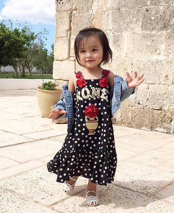 Vẻ xinh xắn của con gái 'Mỹ nhân đẹp nhất Philippines'