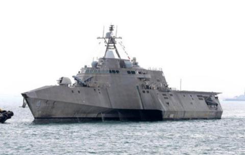 Mỹ tích hợp thành công tên lửa Harpoon lên tàu LCS Mỹ tích hợp thành công tên lửa Harpoon lên tàu LCS