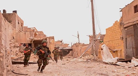Quân đội Syria vừa giải phóng 3 ngôi làng từ tay IS ở đông Aleppo