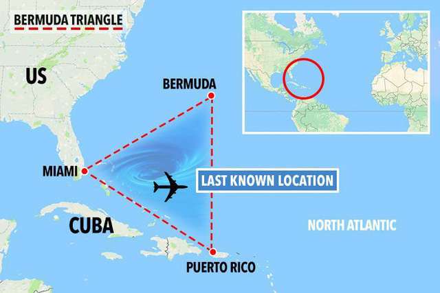 “Tam giác quỷ” Bermuda vừa nuốt chửng máy bay dân sự?