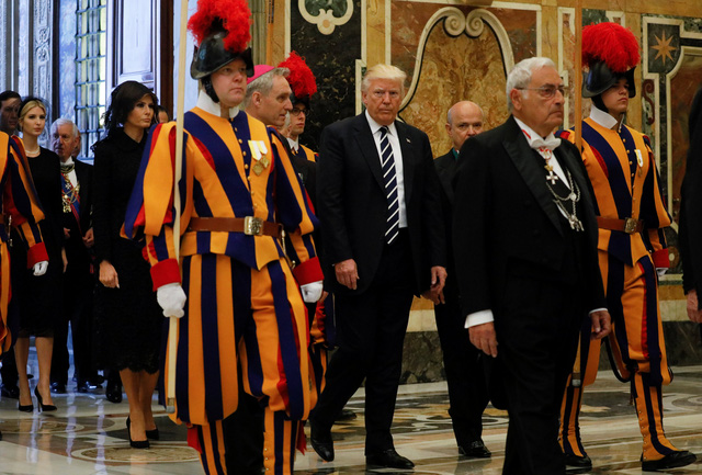 Tổng thống Trump lần đầu gặp Giáo hoàng tại Vatican