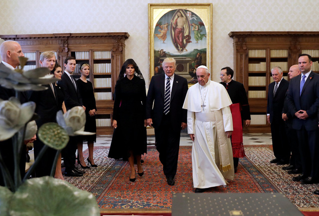 Tổng thống Trump lần đầu gặp Giáo hoàng tại Vatican