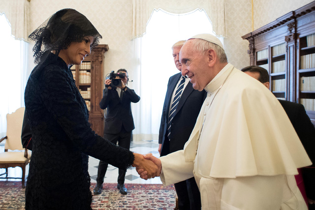 Tổng thống Trump lần đầu gặp Giáo hoàng tại Vatican