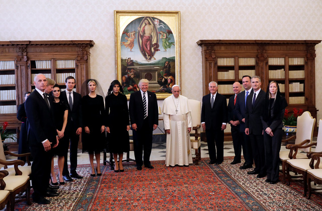 Tổng thống Trump lần đầu gặp Giáo hoàng tại Vatican