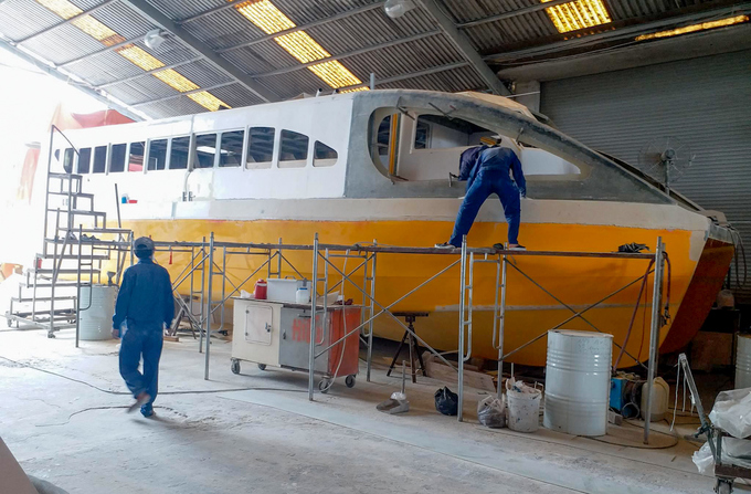 Hai bến tàu buýt sông đầu tiên ở TP HCM dần hình thành