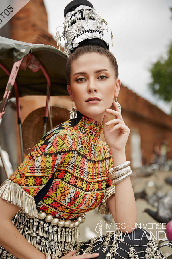 Vẻ đẹp lai của tân Hoa hậu Hoàn vũ Thái Lan