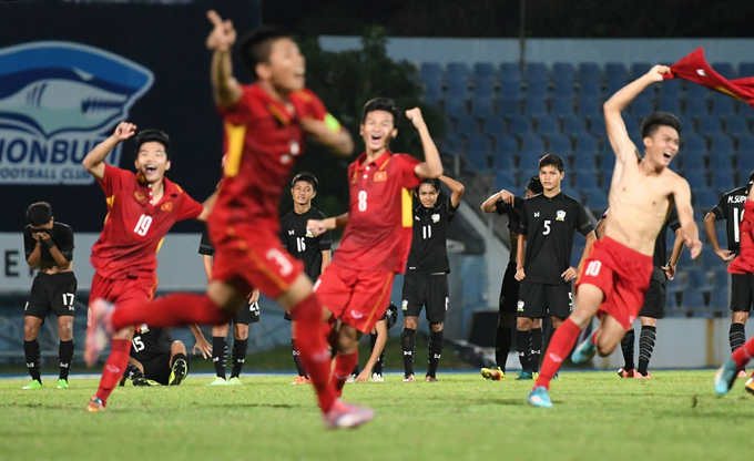 U15 Việt Nam mở hội trên sân nhà Thái Lan