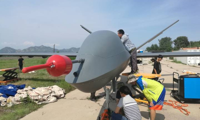 Buổi thử nghiệm UAV tầm bay 10.000 km của Trung Quốc