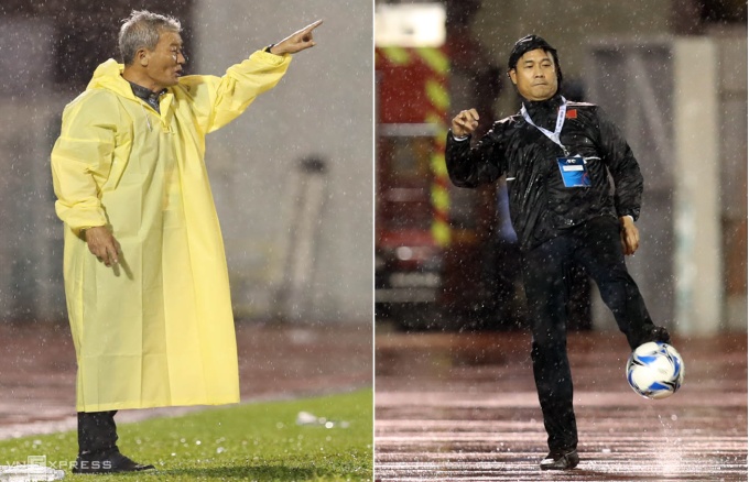 Trận thủy chiến giữa Việt Nam và Đông Timor ở sân Thống Nhất