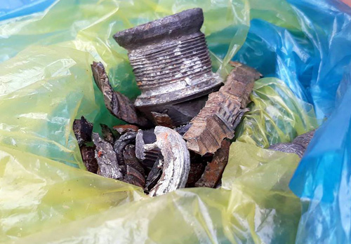 Máy bay quân sự gây ra vụ nổ trên bầu trời Ninh Thuận