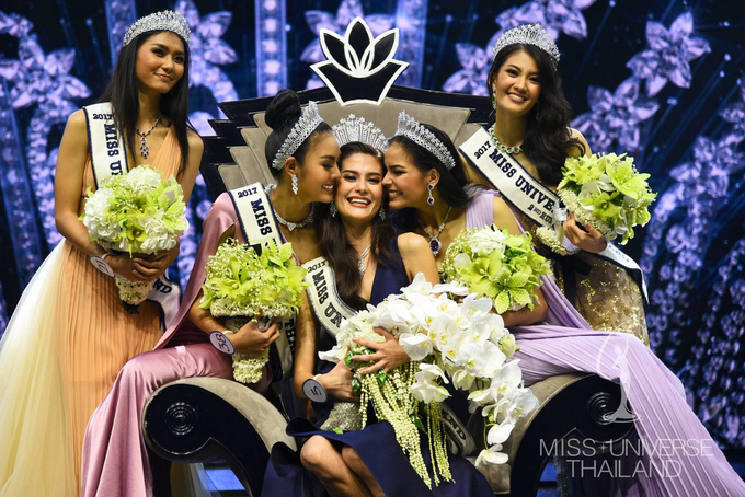Vẻ đẹp lai của tân Hoa hậu Hoàn vũ Thái Lan