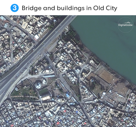 Sào huyệt Mosul trước và sau khi bị IS tàn phá