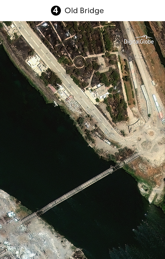 Sào huyệt Mosul trước và sau khi bị IS tàn phá