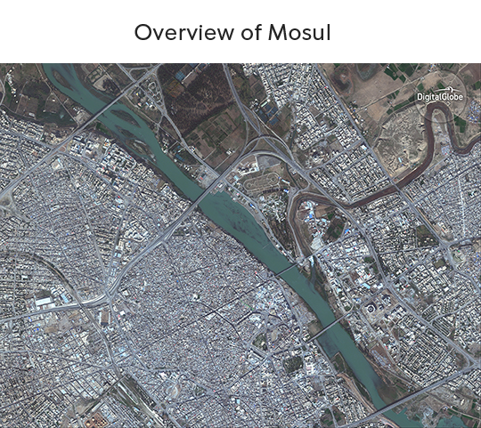 Sào huyệt Mosul trước và sau khi bị IS tàn phá
