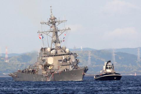 Mỹ lần đầu nhận trách nhiệm vụ USS Fitzgerald bị đâm bẹp Mỹ lần đầu nhận trách nhiệm vụ USS Fitzgerald bị đâm bẹp