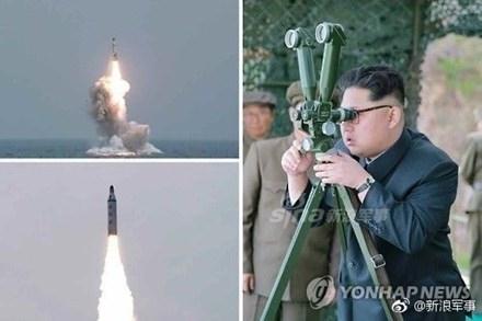 Triều Tiên chuẩn bị phóng tên lửa từ tàu ngầm? Triều Tiên chuẩn bị phóng tên lửa từ tàu ngầm?