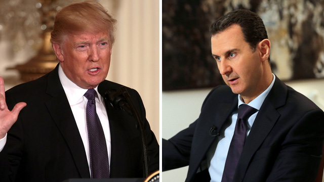 Ông Trump tuyên bố không bỏ qua “tội của Tổng thống Syria"