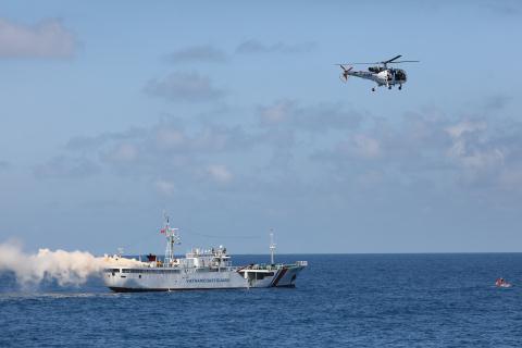 Việt Nam dùng tàu CSB Nhật Bản viện trợ diễn tập chung Việt Nam dùng tàu CSB Nhật Bản viện trợ diễn tập chung