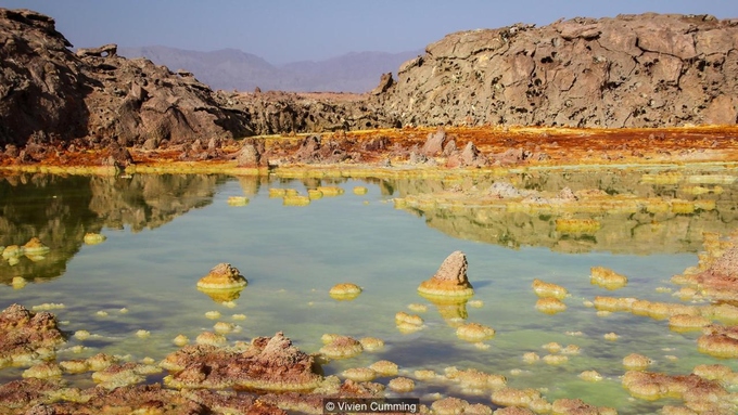 Cuộc sống ở nơi nhiệt kế thường xuyên chỉ 50 độ C