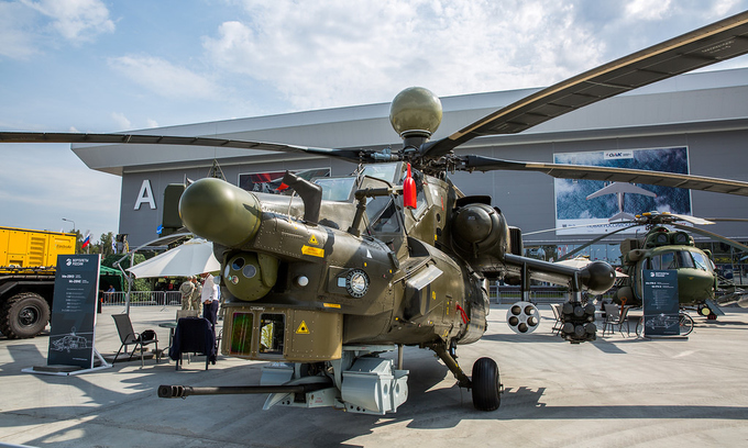 Dàn khí tài tối tân tại triển lãm quân sự lớn nhất của Nga