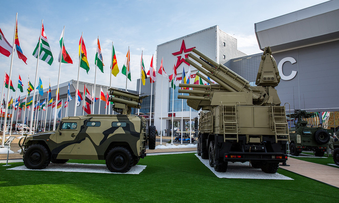 Dàn khí tài tối tân tại triển lãm quân sự lớn nhất của Nga