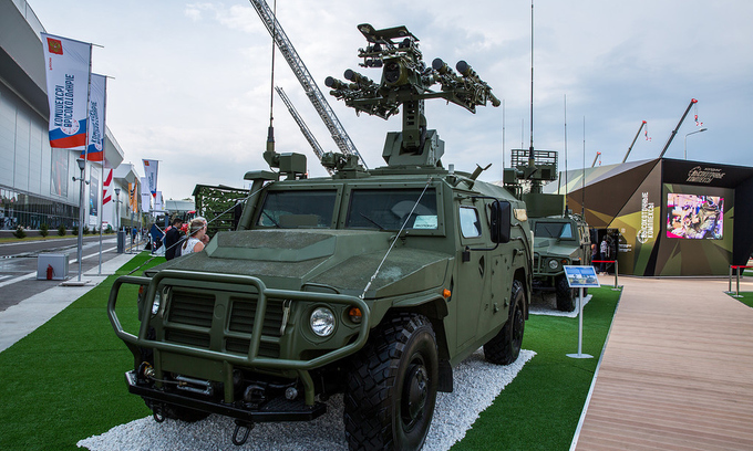 Dàn khí tài tối tân tại triển lãm quân sự lớn nhất của Nga