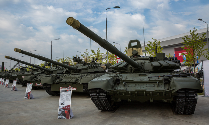 Dàn khí tài tối tân tại triển lãm quân sự lớn nhất của Nga