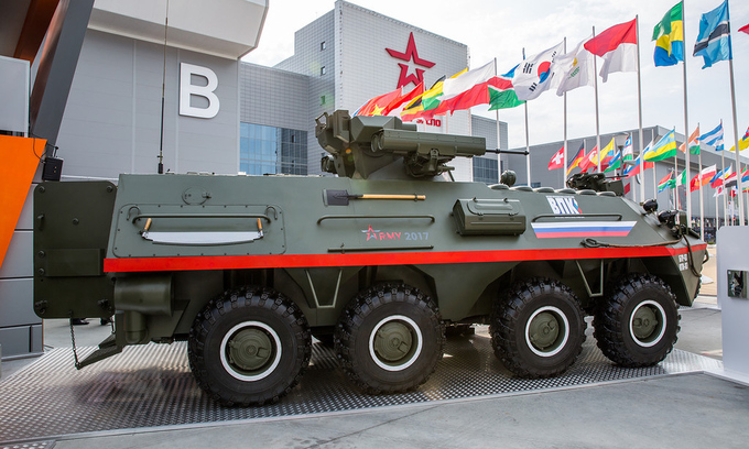 Dàn khí tài tối tân tại triển lãm quân sự lớn nhất của Nga