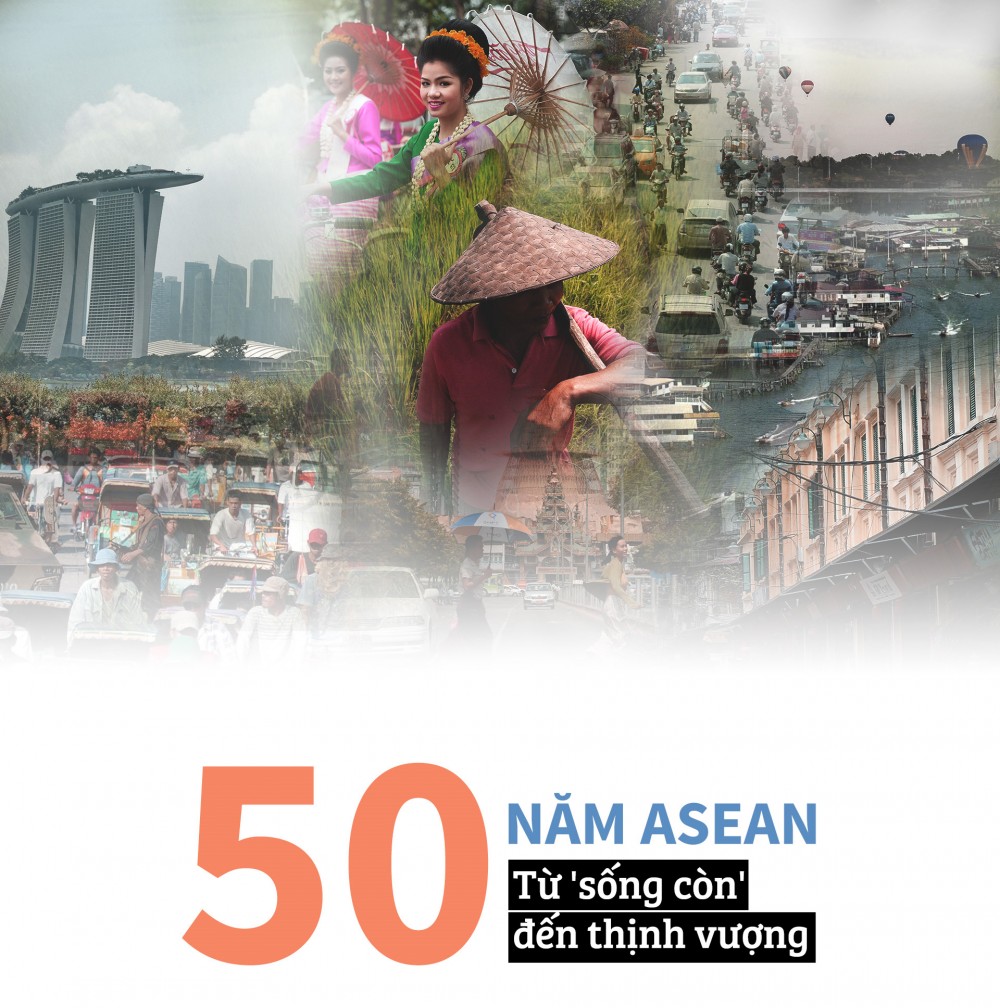 ASEAN: Từ Chiến tranh Lạnh tới 50 năm xua tan ngờ vực hình ảnh 1 ASEAN: Từ Chiến tranh Lạnh tới 50 năm xua tan ngờ vực