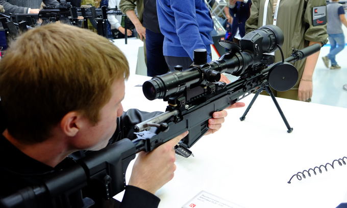 Dàn vũ khí bộ binh ở triển lãm quân sự lớn nhất Nga