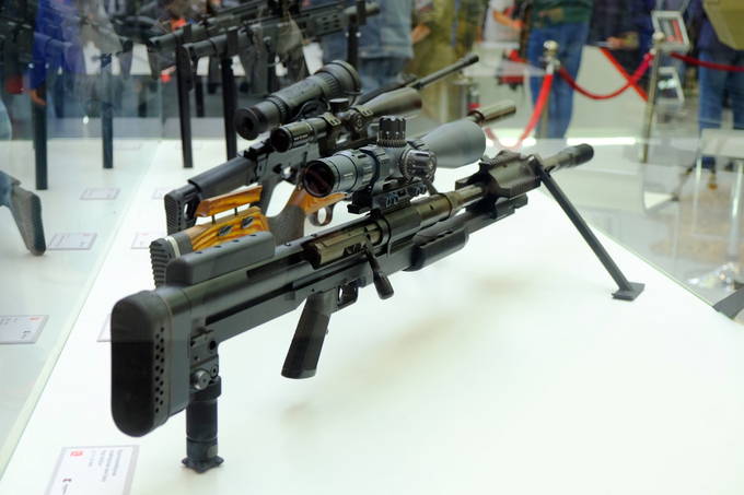 Dàn vũ khí bộ binh ở triển lãm quân sự lớn nhất Nga