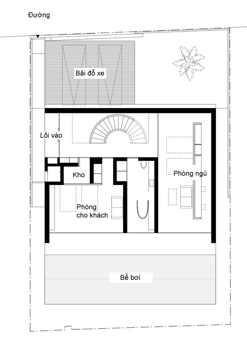 Ngôi nhà trắng không tỳ vết ở Nhật