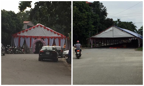 Nhân viên trạm Cai Lậy ấn còi báo động vì cục tiền lẻ gần một kg