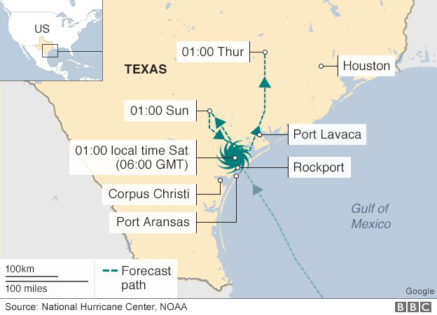 Mỹ: Texas hứng bão mạnh nhất trong hơn 50 năm, 1 người chết