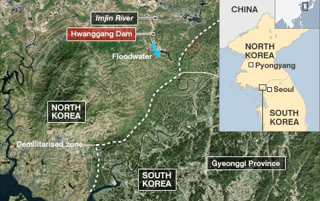 Hàn Quốc tố Triều Tiên bất ngờ xả đập